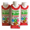 Orgain Kids Proteina Sabor Fresa Para Niño 3pack 244ml