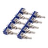 HiLetgo 10pcs AC125V 6A ON/ON SPDT 3 Terminals 2 Position