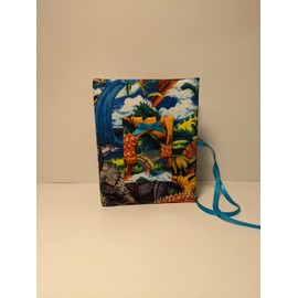 Dinosaur Fabric Custom Photo Album for Boy - Holds 100 4x6 Photos - Handmade