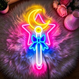 Moon Star Neon Sign Led Sign Neon Signs for Wall Decor Neon Lights