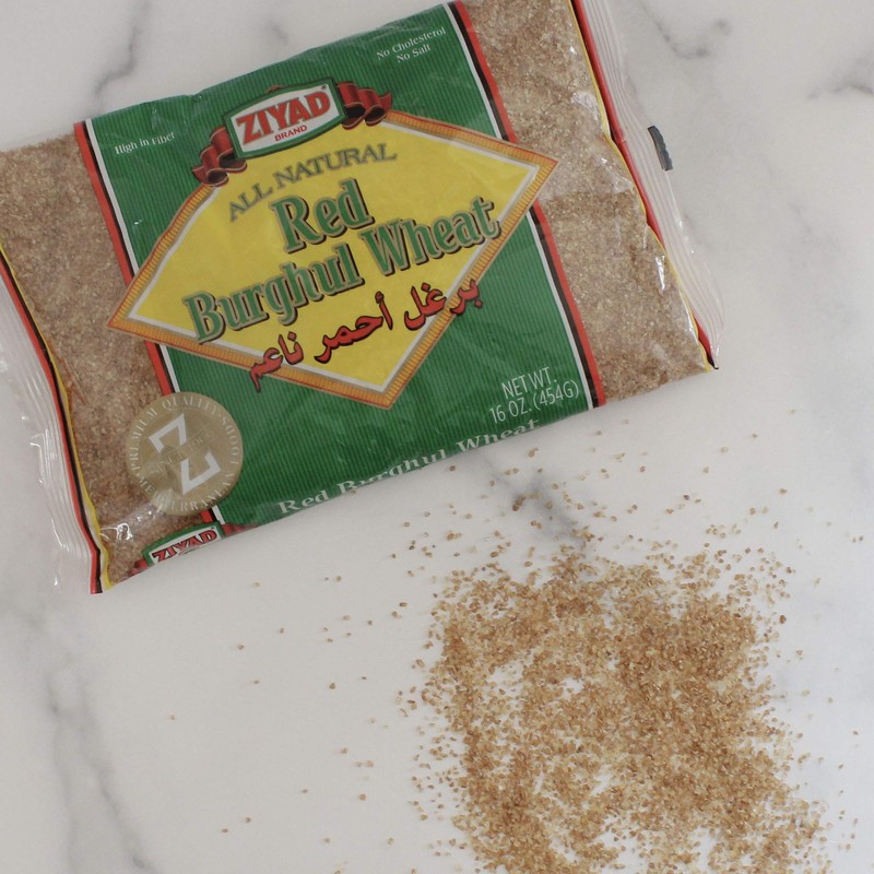 Ziyad Red Burghul, 100% All-Natural, Bread Filler Perfect for Bread