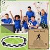 Liliaafar 12 Sets Soccer Sports Bracelets Soccer Team Gifts Rope