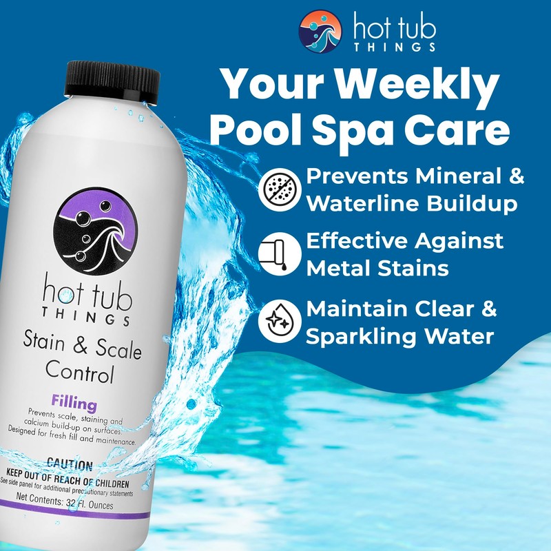 Hot Tub Things Stain & Scale Control, Metal & Mineral