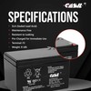 Casil 12 Volt 12 Ah SLA AGM Deep Cycle Battery