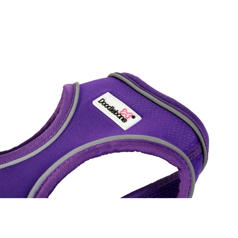 Doodlebone Snappy Harness, Violet, 3