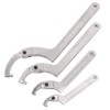 Adjustable Hook Wrench, Pin Wrench, C-Shape Spanner, Hand Tool, for