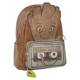 CERDÁ LIFE'S LITTLE MOMENTS Unisex Guardian of the Galaxy Groot Applications Casual Fashion Backpack, Brown, brown