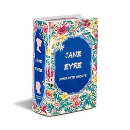 Ceramic Vase for Flowers – 8'' Book-Shaped Decorative Bottle, Water-Tight & Leak-Proof Flower Vase, Aesthetic Room Decor, Perfect for Bookshelf, Bedroom, Office & Home, for Book Lovers