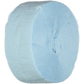 FR Festive Crepe Streamer (lt blue) Party Accessory  (1 count) (1/Pkg)
