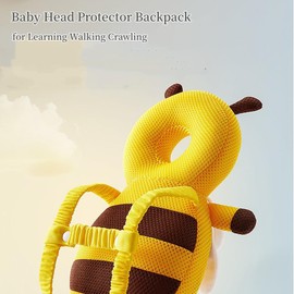 Baby Head Protection Backpack Fall Back Head Protector - for Crawling Walking Gifts, Adjustable Toddlers Head Safety Pad (Style B)