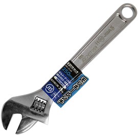 Bigman JIS Standard Monkey Wrench, 9.8 inches (250 mm), BM-25JM, Bolt, Nut, Tightening, Loosen, Opening Scale on Both Sides
