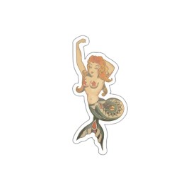 PopArt Mermaid Sticker Decal