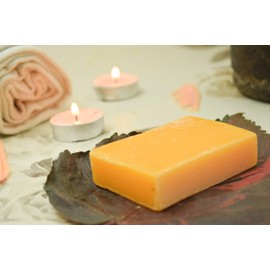 SVATV Handcrafted Soap with Natural, Soothing Mango & Shea Butter, Moisturised Skin - Traditional Ayurvedic Herbal Body Soap Bars for Men & Women, All Skin Types - 125 g