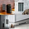 Coffee Capsule Holder Acrylic Holds 6 Capsule Black Wall Hanging