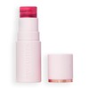Revolution, Skin Silk Marble Blush Stick, Buildable Colour for Cheek,
