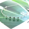 4 packs Alloy Five-pointed Star Headbands,Bridal Hair Hoop Wedding Hair
