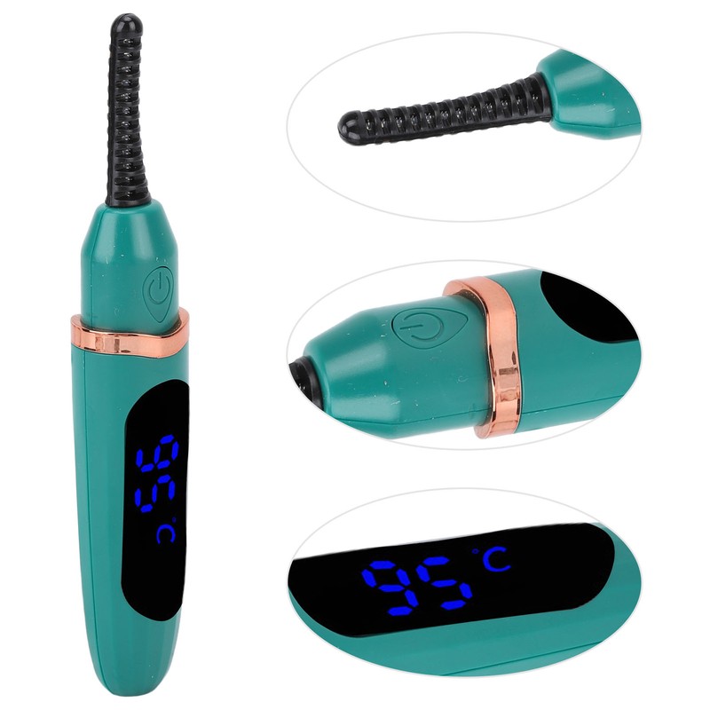 Heated Eyelash Curler USB Fast Charging Fast Heating Digital Display