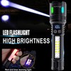 AODTOSIP 3 Pack 100,000LM High Lumens COB LED Flashlights,Super Bright