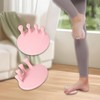 Harilla Zehentrenner, Beintrainer, Home-Daumen-, Plantarfunktionstraining, weicher Wadentrainer, Zehenteiler, Rosa