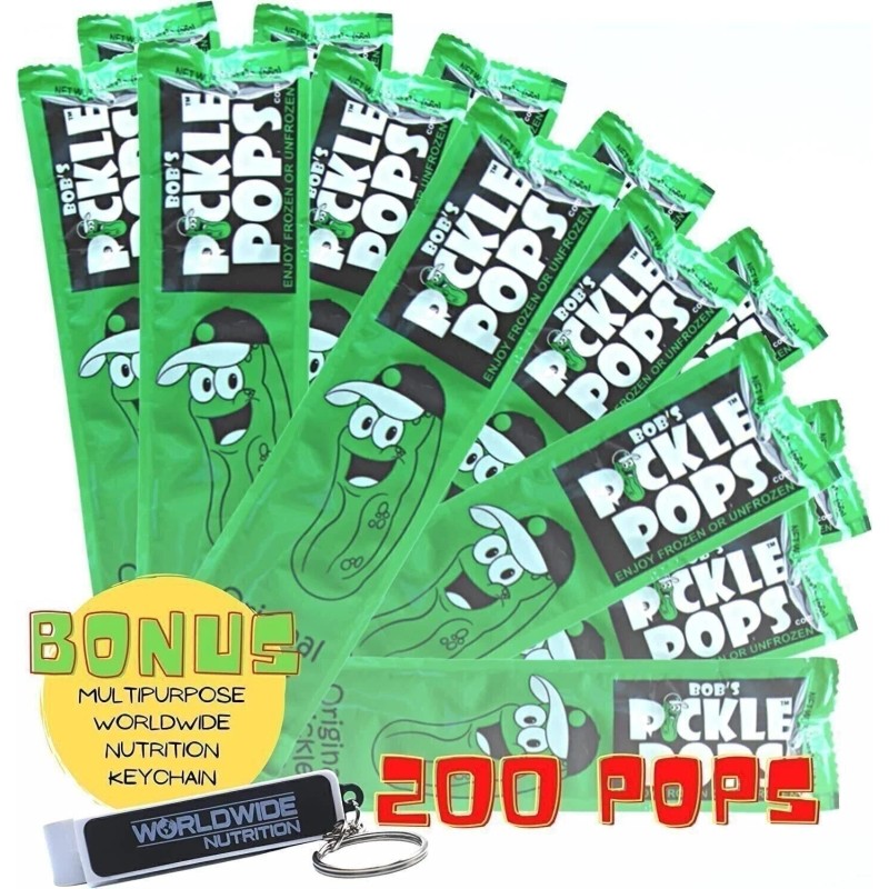 Bob's Pickle Pops Bobs Pickle Pops Sport Original Dill -