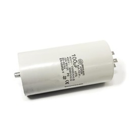 LORTECH Capacitor 100µF 450V Rectangular Copper Through-Hole 10% Tolerance for Motor