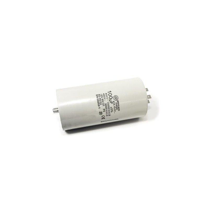 LORTECH Capacitor 100µF 450V Rectangular Copper Through-Hole 10% Tolerance for