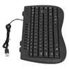 USB Keyboard Durable Plastic 87 Keys KB‑301B Keypads General Ergonomically