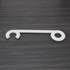 SG Store 2pcs Door Handle Baffle Plastic Fixed Hook Door