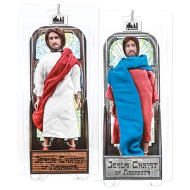 Figures Toy Company Jesus 8 Inch Retro Action Figures [Set of 2]