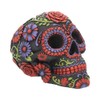 Nemesis Now Sugar Blooms Skull Figurine 18cm Black, Resin, One