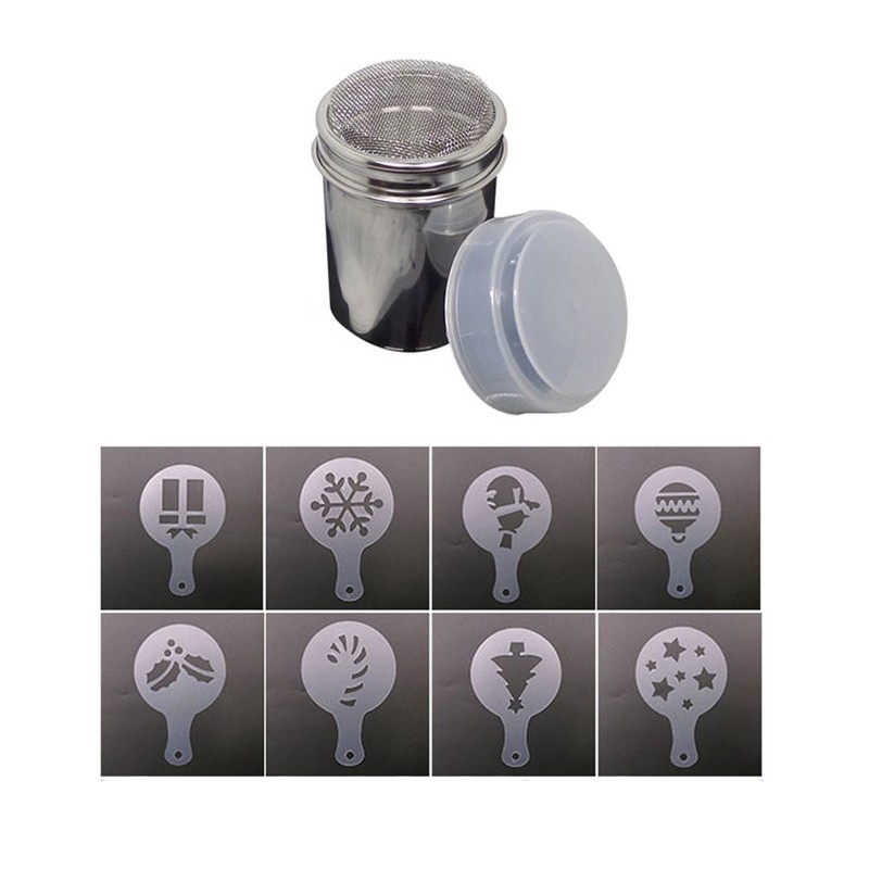 SIPLIV Coffee Art Tool Kit 60 Pcs Different Kinds of