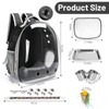 Bird Backpack Carrier, Travel Bird Cage for Small Medium Size