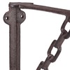 Relaxdays 10022947 Cast Iron Shelf Brackets, Set of 2, Antique