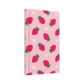 Wjlksjd Strawberry Light Switch Cover Decorative Single Blank Electric Cute Pink Wall Plate Electrical Outlet Faceplate Switchplate for Women Girls Bedroom Bathroom Living Room 4.5" X 2.76"