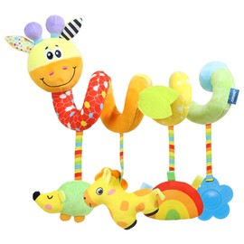 Spiral Pram Toy for Babies 0-6 Months, Pram / Car Seat / Crib Toy for Babies 0-3 Months, Newborn Early Learning Hanging Sensory Toy for Babies 0-12 Months Young