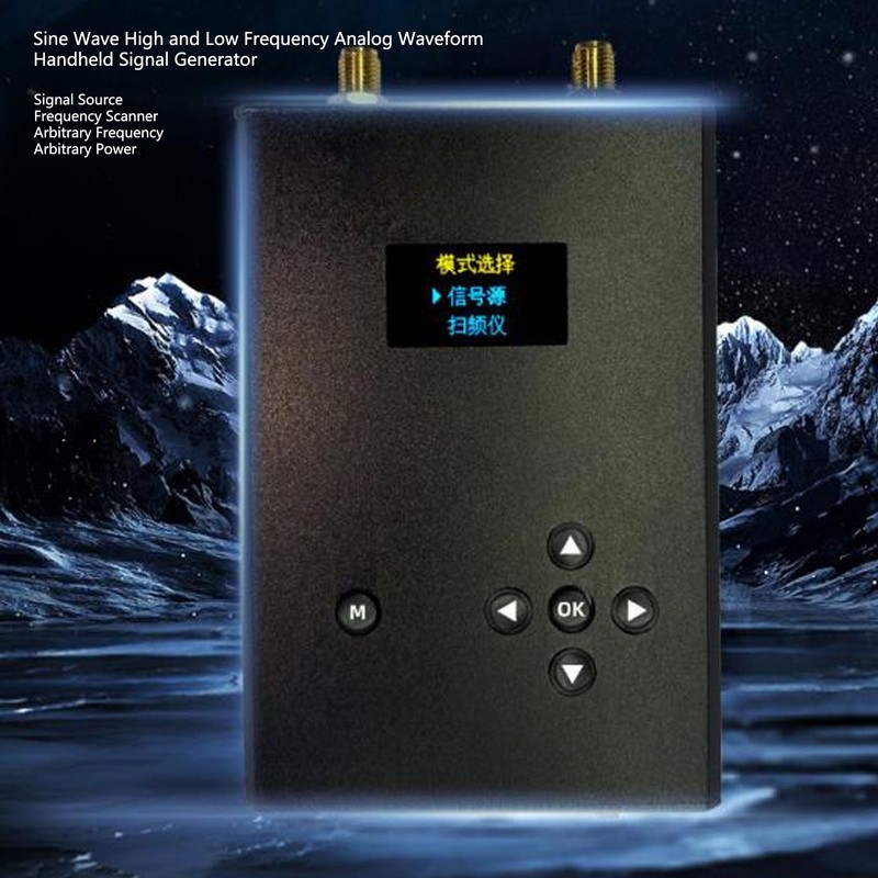 Handheld Signal Generator 0.01Hz To 40MHz 23.5MHz To 6GHz Dual