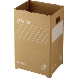 Squirrel Cardboard Trash Can 2.7 gal (73 L) x 5