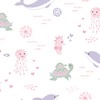 Lambs & Ivy Sea Dreams Soft White 100% Cotton Nautical