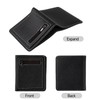Arvoni Men's Wallet with Zip PU Leather, Small Wallet Men's