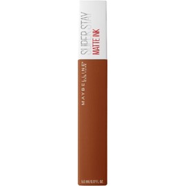 Maybelline Superstay Matte Ink, Labial Líquido Mate con Pigmentos de Color Intenso, Larga Duración Hasta 16 Horas, No Transfiere, Tono 135 Globetrotter, 5 ml