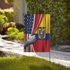 Ecuadorian Ecuador American Usa America Friendship Garden Flag 12x18 Double