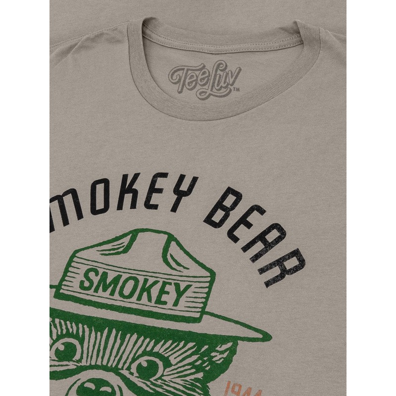 Tee Luv Men's Est 1944 Smokey Bear Shirt - Only
