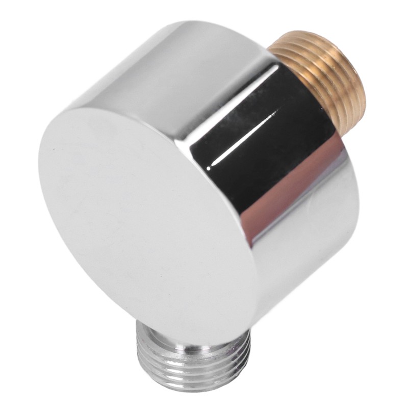 Shower Adapter Brass Construction Chrome Plated G1/2 Wall Mounted Easy