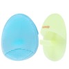 INNERNEED Soft Silicone Facial Cleansing Brush Manual Face Scrubber Exfoliating