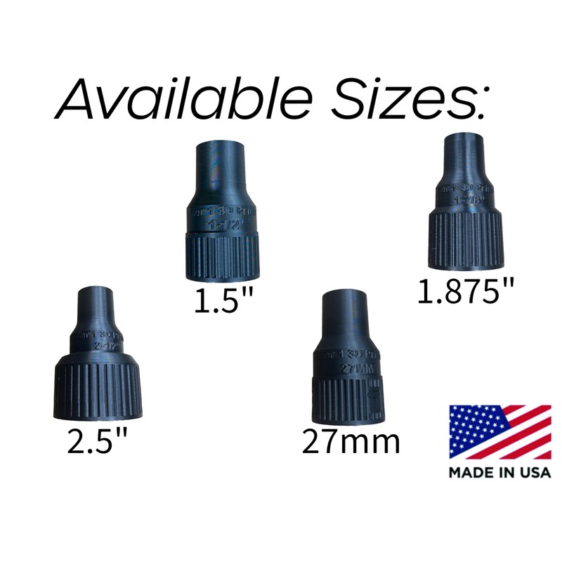 Hose Adapter for Kreg K4 Pocket Hole Jig (27mm)