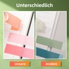 damoguin damoguin 2400 Stück Haftstreifen, 12 Set kleine selbstklebende Haftnotizen,