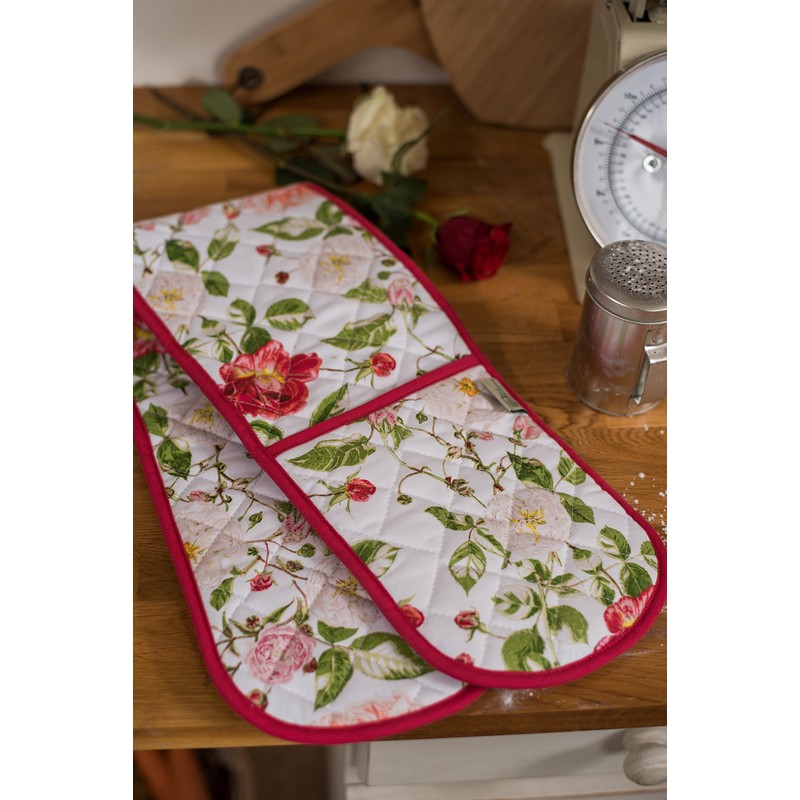 Ulster Weavers Rhs Traditional Rose Double Oven Glove