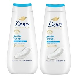 Dove Jabón Líquido Exfoliante Corporal Shower Gel 2pzs