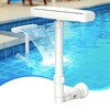 Dual Spray Pool Fountain, 10-20°F Cooler Water for Above/In-Ground Pools,