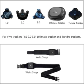 Taicols HTC Vive Full Body Motion Tracking Belt Kit | Adjustable Waist, Hand & Foot Straps for VR Body Capture